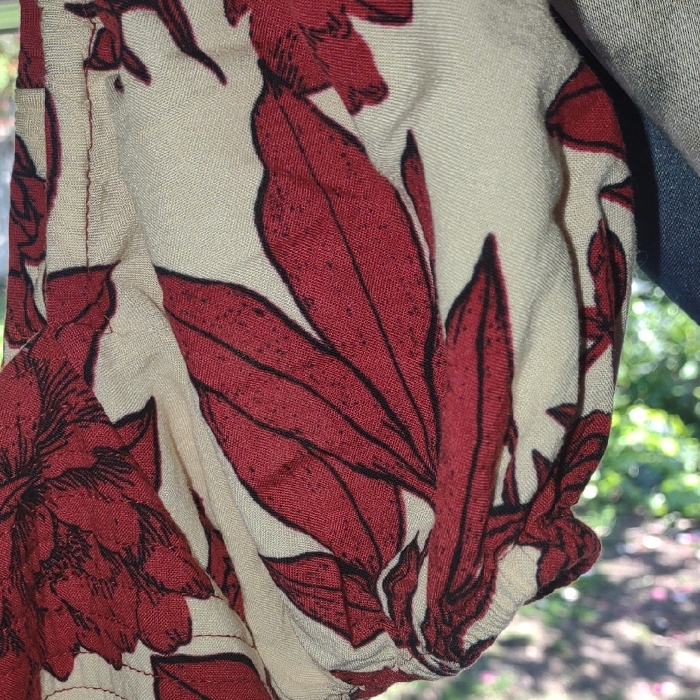Boho Floral Print Maxi Dress